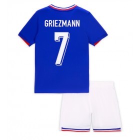 Francuska Antoine Griezmann #7 Domaci Dres za djecu EP 2024 Kratak Rukav (+ Kratke hlače)
